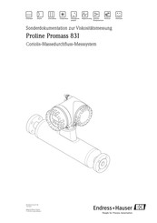 Endress+Hauser Proline Promass 83I Bedienungsanleitung