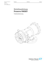 Endress+Hauser Proservo NMS80 Betriebsanleitung