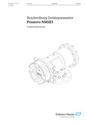 Endress+Hauser Proservo NMS83 Betriebsanleitung