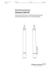 Endress+Hauser Viomax CAS51D Betriebsanleitung