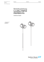 Endress+Hauser Levelflex FMP50 PROFIBUS PA Betriebsanleitung
