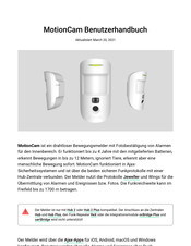 AJAX MotionCam Benutzerhandbuch