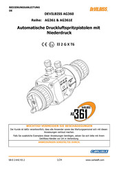 DeVilbiss AG361E-Serie Bedienungsanleitung