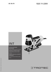 Trotec PJSS 11-230v Originalbetriebsanleitung