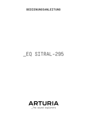 Arturia EQ SITRAL-295 Bedienungsanleitung