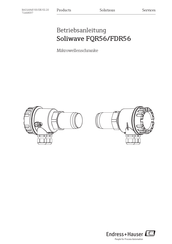 Endress+Hauser Soliwave FDR56 Betriebsanleitung