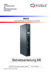 Hiref NRCD-Serie Betriebsanleitung