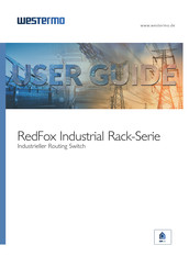 Westermo RedFox Industrial Rack-Serie Bedienungsanleitung