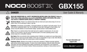 noco BOOST X GBX155 Bedienungsanleitung