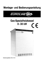 Intercal Euroline Gas G 8 Montage- Und Bedienungsanleitung
