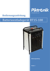 Piktronik BT15-100 Bedienungsanleitung