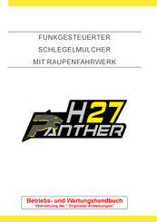 Panther H27 Bedienungsanleitung