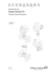 Endress+Hauser Proline Prowirl 73 PROFIBUS PA Betriebsanleitung
