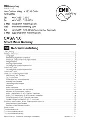EMH metering CASA 1.0 Gebrauchsanleitung