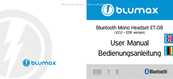 Blumax ET-08 Bedienungsanleitung