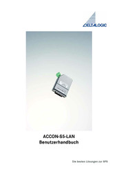 DELTALOGIC ACCON-S5-LAN Benutzerhandbuch