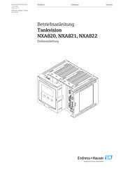Endress+Hauser Tankvision NXA822 Betriebsanleitung