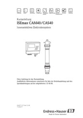 Endress+Hauser ISEmax CAM40 Kurzanleitung