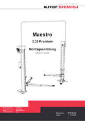 AUTOPSTENHOJ Maestro 2.35 Premium Betriebsanleitung