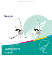 Add-com Quantum Pro ADD200ND Noise Cancelling Anleitung