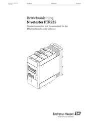Endress+Hauser Nivotester FTR525 Betriebsanleitung