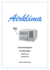Airklima AF3300invvino Bedienungsanleitung