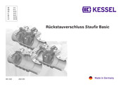 Kessel Staufix Einbau- Und Bedienungsanleitung