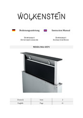 Wolkenstein WDD1-90A+BTY Bedienungsanleitung