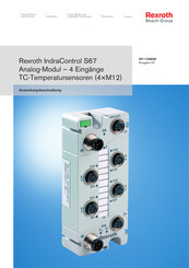 Bosch Rexroth IndraControl S67 Serie Anwendungsbeschreibung