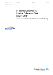 Endress+Hauser Proline Cubemass 300 EtherNet/IP Anleitung
