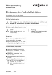 Viessmann VITOLIGNO 300-C Montageanleitung Für Die Fachkraft