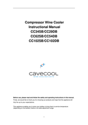 Cavecool CC102DB Gebrauchsanleitung