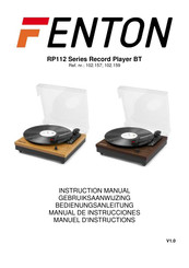 Fenton RP112-Serie Bedienungsanleitung