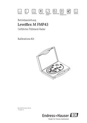 Endress+Hauser Levelflex M FMP43 Betriebsanleitung