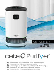 Cata Purifyer Home Pro Anweisungen Für Die Installation, Den Gebrauch Und Die Wartung