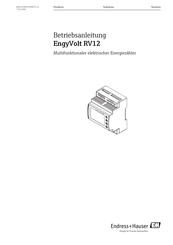 Endress+Hauser EngyVolt RV12 Betriebsanleitung