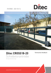 DITEC CROSS18-20 Technisches Handbuch