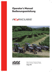 CARRARO AGRICUBE IIIB Bedienungsanleitung