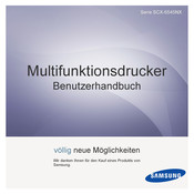 Samsung SCX-6545NX-Serie Benutzerhandbuch