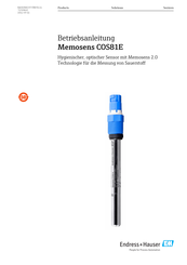 Endress+Hauser Memosens COS81E Betriebsanleitung