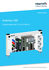 Bosch Rexroth Automax 100 Betriebsanleitung
