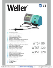 Weller WTSF 80 Originalbetriebsanleitung