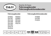 D&H PD21A Bedienungsanleitung