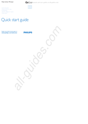 Philips GoGEAR SA3ARA04 Kurzanleitung