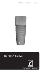 Ossur Iceross Sleeve Bedienungsanleitung