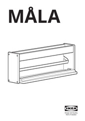 IKEA MÅLA AA-2233494-3 Bedienungsanleitung