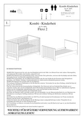 Roba Flexi 2 Montageanleitung