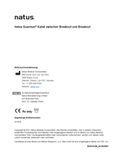 natus Quantum Gebrauchsanweisung