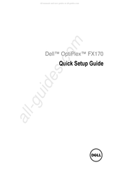 Dell OptiPlex FX170 Leitfaden Zur Schnelleinrichtung