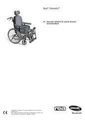 Invacare rea Clematis Servicehandbuch